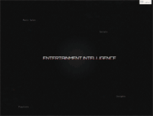 Tablet Screenshot of entertainment-intelligence.com